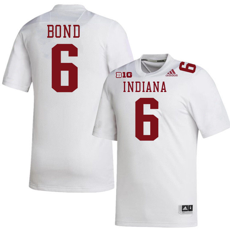 Lebron Bond Indiana Jerssey,Indiana University Hooisers Football Jersey,Uniforms-White